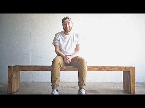 DIY Modern Outdoor Bench | Modern Builds | EP. 30