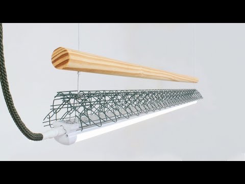 Customized Amazon LED Light Fixture // DIY