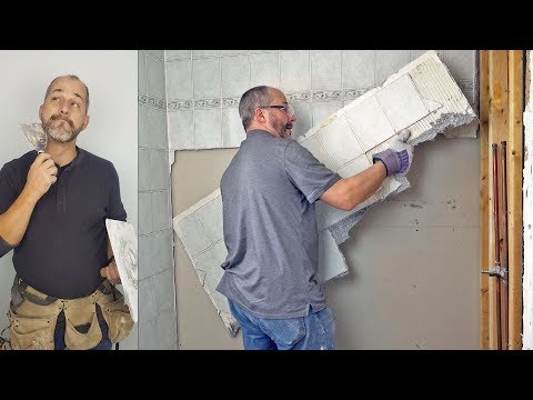 DIY Removing Your Old Tile without Damaging the Tub