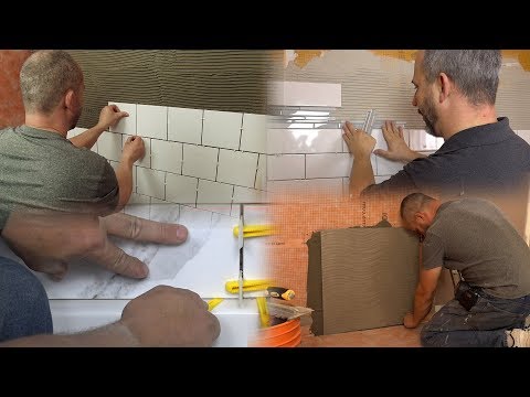 4 Types of DIY Bathroom Wall Tile Installations You Will LOVE!