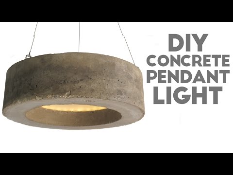 DIY Concrete Pendant Light | Modern Builds | EP. 42