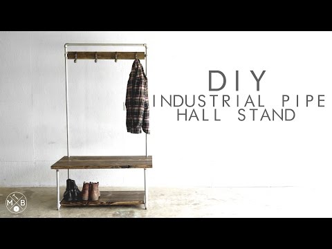 DIY Industrial Pipe Hall Stand | Modern Builds | EP. 37