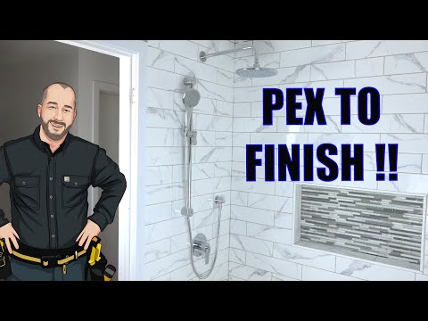 The Ultimate Pex Shower Installation Video | A to Z
