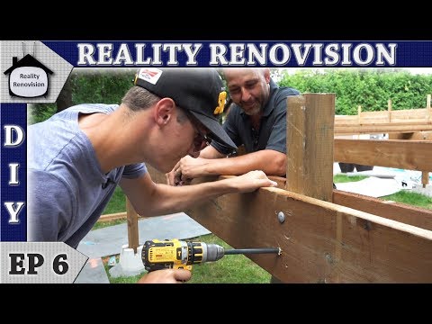 How to Build a Floating Deck and Horizontal Fence – S01E06 – Reality Renovision