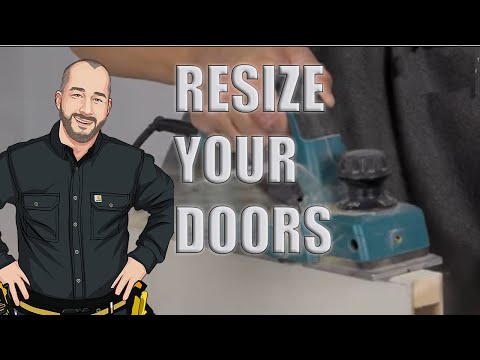 How to Cut Down a Door  |  Height and Width Adjustments