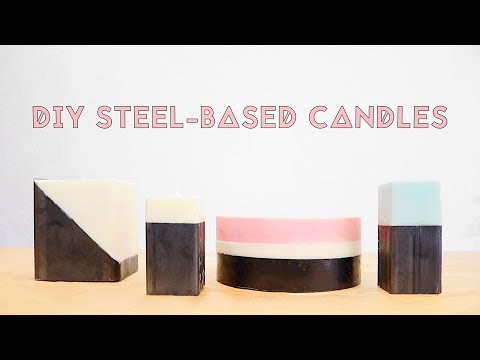 DIY Steel-Based Candles | Modern Builds