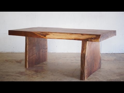 DIY Live Edge Slab Coffee Table | Modern Builds | EP. 23