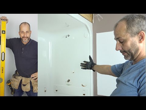 How To Remove an Acrylic Shower Stall