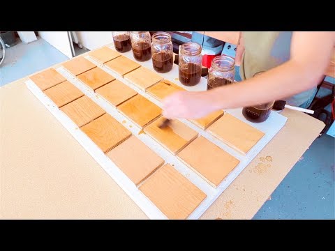 How to Make COFFEE Wood Stain // The Ultimate Guide