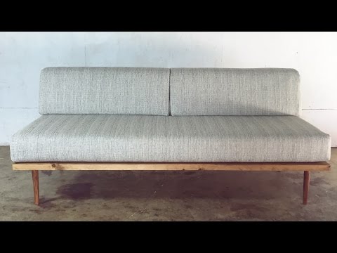 DIY Mid-Century Modern Sofa | Modern Builds | EP. 27