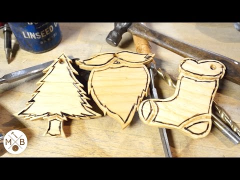 How To Make Wooden Christmas Ornaments | Modern Builds | EP. 16