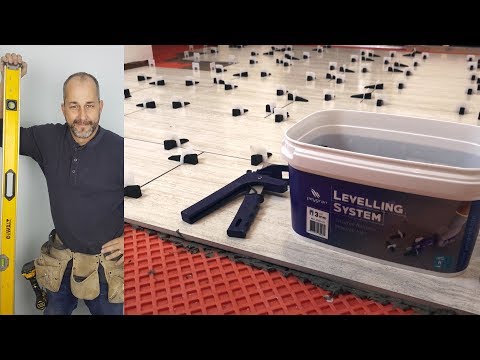 DIY Tile Floor with Peygran Tile Levelling System Review Unboxing