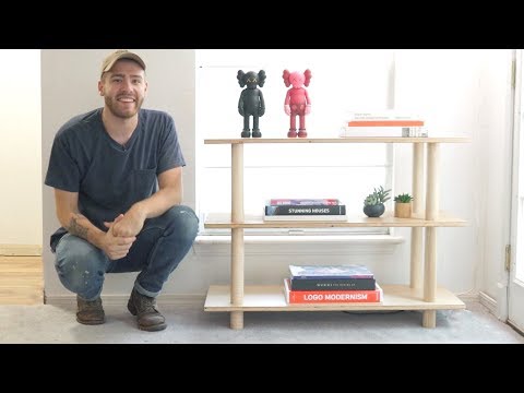DIY Modern Bookshelf | Modern Builds | EP. 75