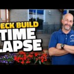 2 Tiered Deck Build Time Lapse – under 6 minutes