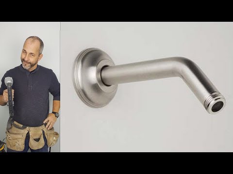 1 Minute Tutorial How To Change a Shower Arm