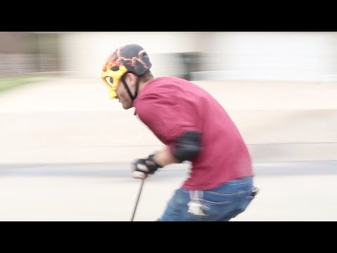 Riding a Scooter Made of 3M VHB Tape
