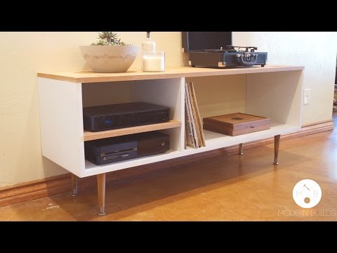 DIY Mid Century Modern Console Table | Modern Builds | EP. 6