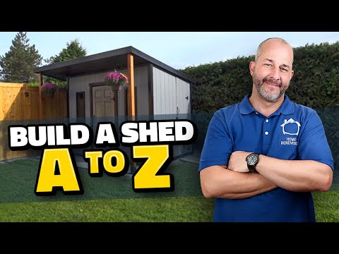 DIY How to Build a Shed A to Z