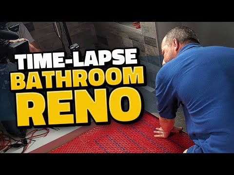 Bathroom Renovation Time Lapse