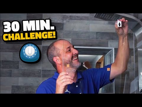 Glass Door install  Real Time Challenge