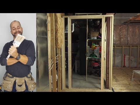 How To Frame in A Basement Door