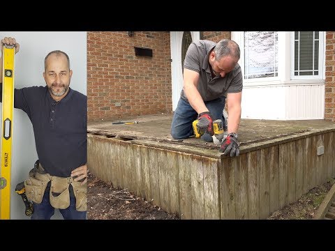 DIY Weekend Deck Project – Part 1 Deck Board Removal