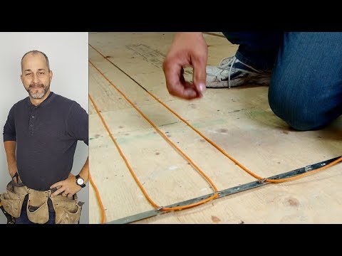 How to Install DIY Radiant Floor Heating System At Home