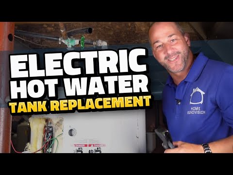 How to Replace Your Electrical Hot Water Tank | DIY