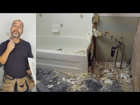 How to do a Bathroom Demo in a Century Home