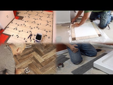 4 Types of Bathroom Floor Tile Installations