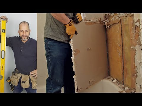 How to Easily Remove Bathtub Shower wall