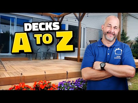 How to Build a Hardwood Deck and Pergola A to Z