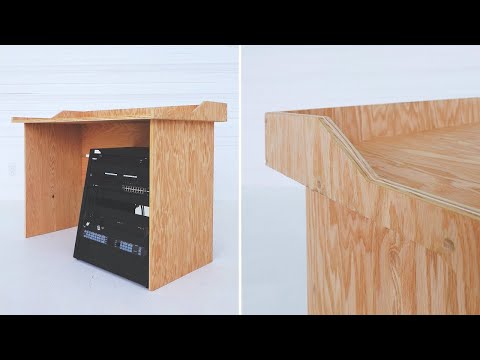 Building a Solid Plywood Desk | DIY