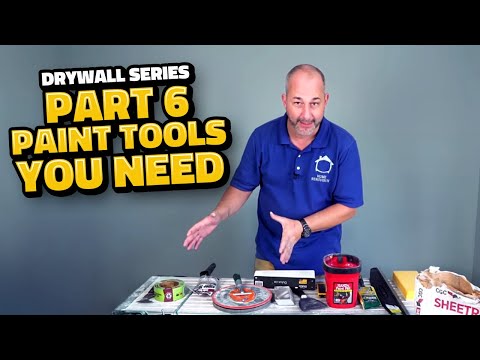 House Painting Tools For Beginners And How to Clean them!