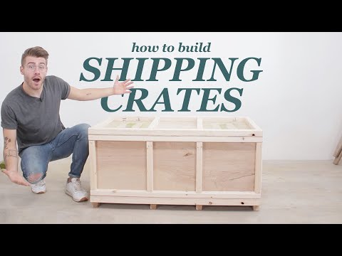 How to Build a Shipping Crate for Furniture Projects