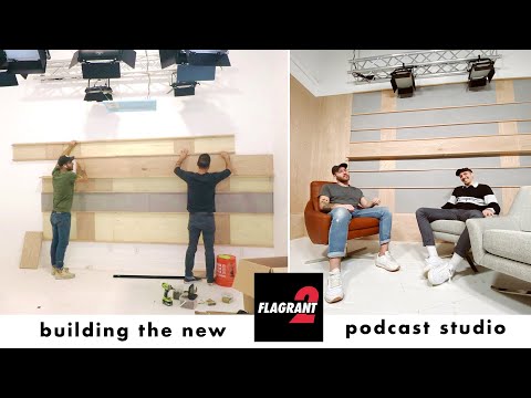 Building the New Flagrant 2 Podcast Studio for Andrew Schulz | Modern Builds