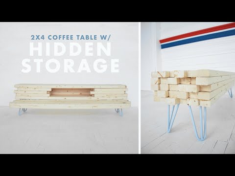Building a Coffee Table that Looks Like a Stack of Lumber!?!