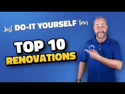 Top 10 Renovations with HUGE ROI / Just Do It Yourself Tour LIVE 4K