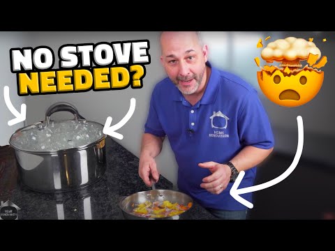 Cooking Dinner on My Kitchen Countertop?! How to Cook without a Stove!