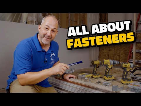 Types of Fasteners and the Tools That Go With Them