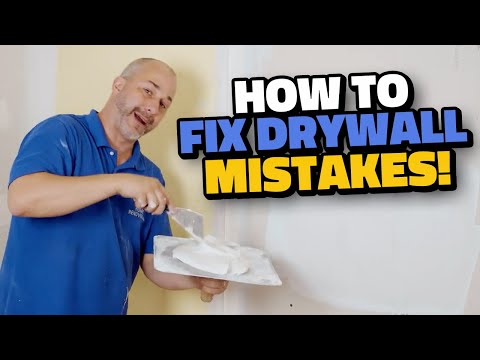 Easy Drywall Tricks to Fix Any Mistake