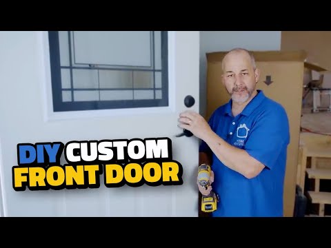 DIY Custom Front Door