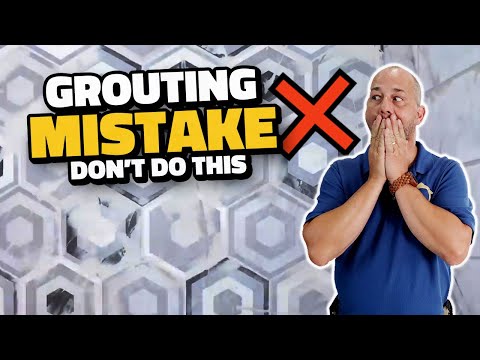 This Grouting Mistake will Ruin Your Tile Job