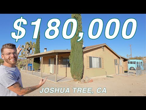 I BOUGHT A HOUSE TO RENOVATE!!! JOSHUA TREE FIXER UPPER | MODERN BUILDS