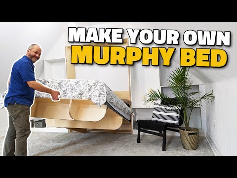 How to Build a Murphy Bed Cheap!!!