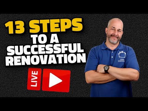 13 Steps To  Renovating DIY