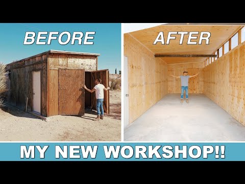 DIY Shed to Workshop Conversion | Ep. 1 Modern Builds