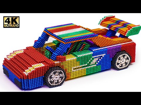 DIY – How To Make Lamborghini Gallardo From Magnetic Balls (Satisfying) | Magnet World Series