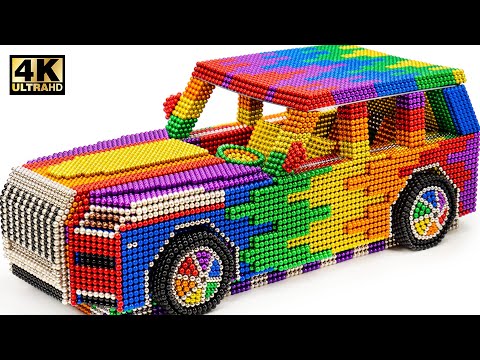 DIY – How To Make Rolls Royce SUV Car From Magnetic Balls (Satisfying) | Magnet World Series
