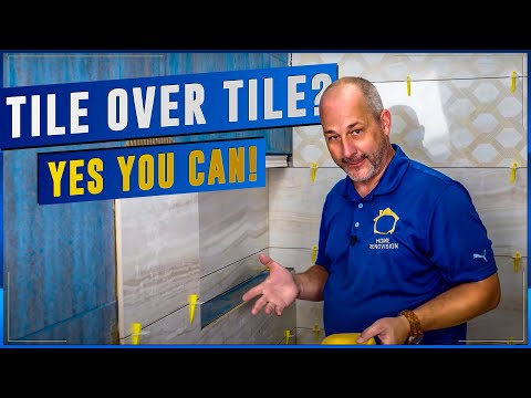 How To Remodel A Shower | Part 1 of 2 | Tile On Tile